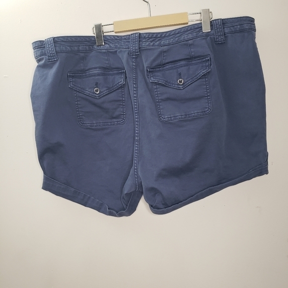 Torrid Blue Women's Shorts 24 - Picture 4 of 5
